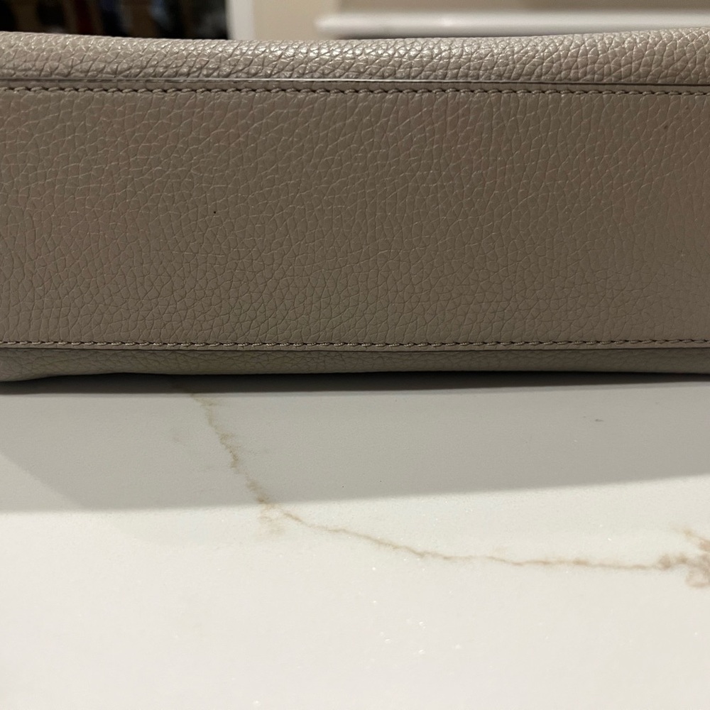 Tory Burch Gray Leather Women's Bag - Picture 8 of 8